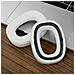 2 Cuscinetti Auricolari Di Ricambio Con Gel Raffreddante Compatibili Con Cuffie Bowers & Wilkins Px8 Px7 S2 White - Foto miniatura 3