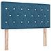 Letto Box Spring con Materasso Nero 100x200 cm in Velluto - Foto miniatura 6