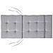 Set Di 2 Cuscini Schiena /seduta Maui Premium Grigio Chiaro - Foto miniatura 4