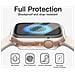 Custodia Protettiva Trasparente In Pc E Vetro Temperato Compatibile Con Apple Watch 4/5/6 40mm - Foto miniatura 4