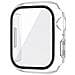 Custodia Protettiva Trasparente In Pc E Vetro Temperato Compatibile Con Apple Watch 4/5/6 40mm - Foto miniatura 7