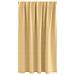 Tende con tende 2 pcs Beige 140x140cm Poliestere - Foto miniatura 4