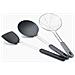 Set Utensili Per Wok Nest Fusion Tre Pezzi Design Funzionale Ed Elegante Ideali Per Cucinare Senza Danneggiare Il Wok Colore Nero Per Cucina Moderna - Foto miniatura 1