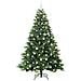 Albero di Natale artificiale con 300 LED Verde 210 cm PE e PVC - Foto miniatura 4