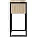 Tavolino Sonoma 100 x 36 x 75 cm Legno multistrato - Foto miniatura 6