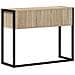 Tavolino Sonoma 100 x 36 x 75 cm Legno multistrato - Foto miniatura 7