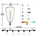 Catena Luminosa Led 7.6m Con 23 Lampadine E 2 Di Ricambio - Attacco E12, Ip44 Impermeabile, Nera - Spina Eu (220v) - Foto miniatura 3
