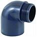 Raccordo Pvc 50mm A 90 Gradi  La Soluzione Ideale Per Tubi - Foto miniatura 1