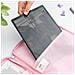 Custodia Per Tablet 11"" Con Motivo I’m Busy Interno Morbido Antigraffio, Lavanda - Foto miniatura 4