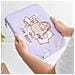 Custodia Per Tablet 11"" Con Motivo I’m Busy Interno Morbido Antigraffio, Lavanda - Foto miniatura 5