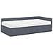 Struttura Letto Angolare con Materasso 2 pcs Grigio Velluto - Foto miniatura 4