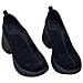 Scarpe Da Donna Retrò Con Plateau E Punta Tonda - Comode Ed Eleganti Black 40 - Foto miniatura 2