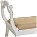 Sgabello Imbottita In Legno Bianco 90x45,5x78h - Foto miniatura 7