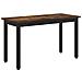 panchina Quercia Fumosa 80 x 35 x 45 cm Legno multistrato - Foto miniatura 1