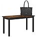 panchina Quercia Fumosa 80 x 35 x 45 cm Legno multistrato - Foto miniatura 3