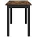 panchina Quercia Fumosa 80 x 35 x 45 cm Legno multistrato - Foto miniatura 6