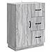 Credenza Grigio Sonoma 66 x 34,5 x 87 cm Legno ingegnerizzato - Foto miniatura 1