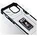 Custodia Crystal Ring Con Supporto, Resistente E Robusta, Per Iphone 12 Mini, Nera. - Foto miniatura 6