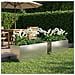 Vaso da giardino 2 pz Argento 40 x 20 x 20 cm Acciaio Inox - Foto miniatura 2
