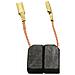 Spazzole di carbone per DeWalt DW448B Tipo 2 - 6,3 x 8 x 13,5 mm - coppia - Foto miniatura 1