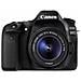 Eos 80d + Ef-s 18-55mm Stm + Ef-s 55-250mm Stm + Borsa Fotografica Professionale + Flash - Foto miniatura 2