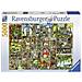 Puzzle Da 5000 Pezzi - Weird Town / Colin Thompson - Puzzle Per Adulti - Da 14 Anni - Foto miniatura 3