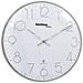 Radiocontrollato Orologio Da Parete 350 Mm X 25 Mm Cromato - Foto miniatura 1