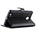 Custodia Compatibile Con Nokia Lumia 850 In Nero Carbone - Coperchio Protettiva Con Chiusura Magnetica, Funzione Stand E Tasca Per Le Carte - Foto miniatura 5