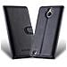 Custodia Compatibile Con Nokia Lumia 850 In Nero Carbone - Coperchio Protettiva Con Chiusura Magnetica, Funzione Stand E Tasca Per Le Carte - Foto miniatura 10