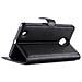 Custodia Compatibile Con Nokia Lumia 850 In Nero Carbone - Coperchio Protettiva Con Chiusura Magnetica, Funzione Stand E Tasca Per Le Carte - Foto miniatura 13