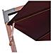 Ombrellone A Sbalzo Bordò 3,5x2,9 M Palo In Abete Massello - Foto miniatura 6