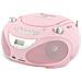 Boombox Cd / Radio / Mp3 / Usb Rosa - Foto miniatura 3