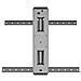 M VESA Flexarm Thin 55" Nero supporto da parete per tv a schermo piatto - Foto miniatura 5
