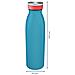Insulated Uso quotidiano 500 ml Acciaio inox Blu - Foto miniatura 4