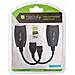 IUSB-EXTENDTY5 adattatore per inversione del genere dei cavi USB RJ-45 Nero - Foto miniatura 4