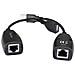 IUSB-EXTENDTY5 adattatore per inversione del genere dei cavi USB RJ-45 Nero - Foto miniatura 2