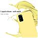 Custodia Compatibile Con Samsung Galaxy S20 In Liquid Giallo - Coperchio Protettivo In Silicone Tpu Flessibile - Foto miniatura 3