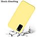 Custodia Compatibile Con Samsung Galaxy S20 In Liquid Giallo - Coperchio Protettivo In Silicone Tpu Flessibile - Foto miniatura 4