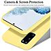 Custodia Compatibile Con Samsung Galaxy S20 In Liquid Giallo - Coperchio Protettivo In Silicone Tpu Flessibile - Foto miniatura 5