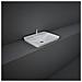 Lavabo Ad Incasso Rettangolare Monoforo 55 X 42 Cm Bianco - Foto miniatura 4