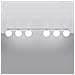 Lampada Da Soffitto Yoli 6 Bianco Sl. 1150 - Moderno Lampade Da Soffitto Bianco 14.5x120x12 Cm - Foto miniatura 3