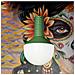 Sospensione Vintage Grande Decò Selaron Ceramica Verde Salvia 1 Luce E27 - Foto miniatura 2