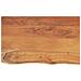 Piano Bagno 100x60x2,5 Cm Rettangolare Legno Massello Di Acacia - Foto miniatura 2