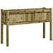 Fioriera Giardino Con Gambe 110x31x70 Cm Legno Pino Impregnato - Foto miniatura 1
