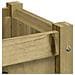 Fioriera Giardino Con Gambe 110x31x70 Cm Legno Pino Impregnato - Foto miniatura 8