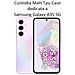 Custodia Tpu Silicone Cover Case Per Samsung Galaxy A35 5g Black - Foto miniatura 2