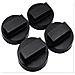 Tampone In Gomma Per Cric Per Auto Per Bmw E Mini, Confezione Da 4 Black - Foto miniatura 1