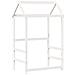 Tetto Letto Bambini Bianco 98x70x176,5 Cm Legno Massello Pino - Foto miniatura 2