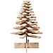Albero Di Natale Decorativo In Legno 80 Cm Legno Massello Pino - Foto miniatura 3