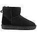 Alaska Booties Stivaletti Pelliccia Genuina Scarpe Donna Nero Eu 37, 12-29921-01 - Foto miniatura 2